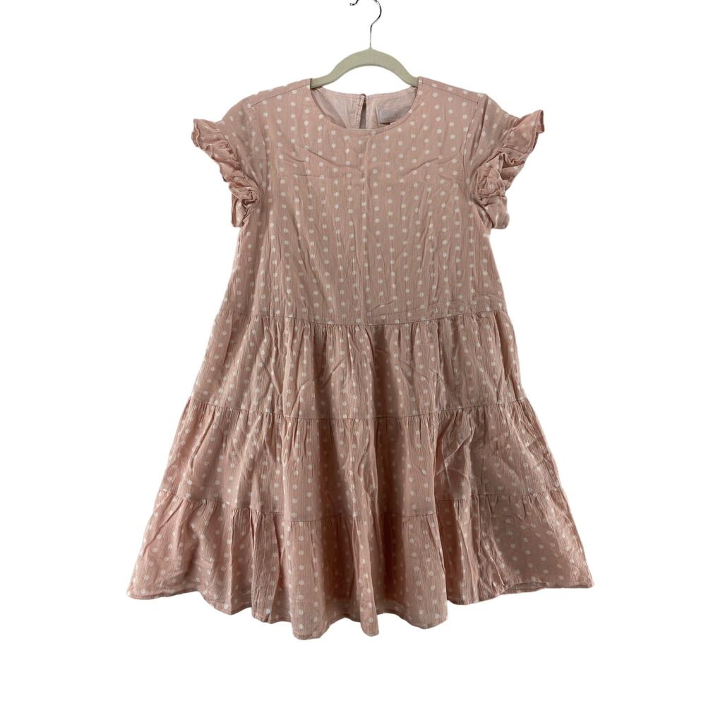 Rachel Parcell Pink Polka Dot Dress‎ Size XXS